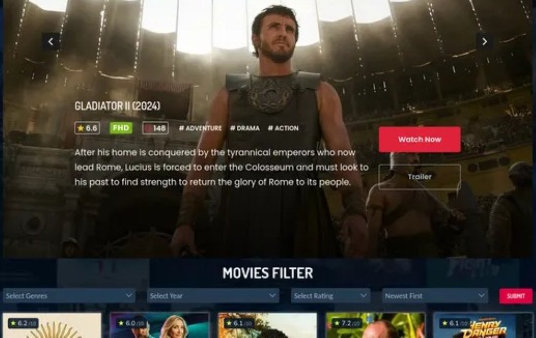 Trending movies and TV shows available on Flixhive